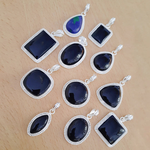 Designer Collet Pendants 925 Sterling Silver 27 MM Square Shape Silver Metal Casting for Pre Notched Setting Jewelry Accessories - Product Image 5