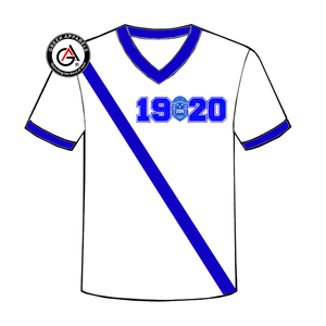 Zeta Phi Beta Soror Ropa de mujer de alta calidad Camisas de mujer al por mayor Manga corta Moda Unisex Cuello en V Camisetas de mujer - Product Image 3