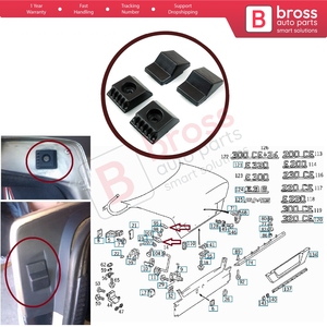 BSP1038 Butée de porte-bagages 1247580044 1247580144 pour W124 A124 C124 - Product Image 5