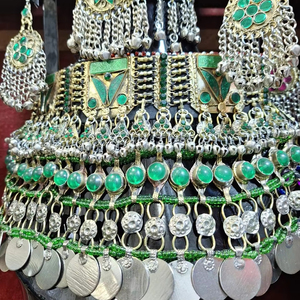 Conjuntos de joyería afgana de gran oferta para ropa de fiesta, conjuntos de joyería de estilo afgano ligero y resistente al mejor precio en MOQ bajo - Product Image 3