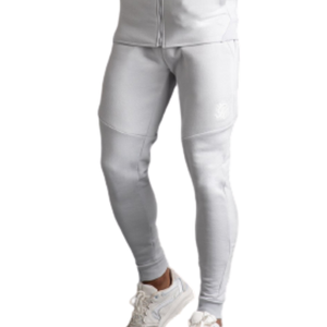 Venta al por mayor hombres gimnasio algodón sudadera logotipo personalizado Delgado ajustado cremallera completa chándal XL estilo deportivo para el invierno 2 piezas - Product Image 3