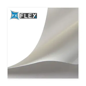 FLFX卸売MSD1.3-5.1M装飾材料用ホワイトソフトPVCストレッチシーリングフィルム