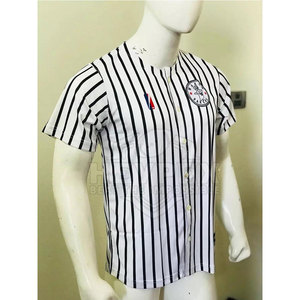 Ropa deportiva transpirable de Jersey de béisbol personalizada de alta calidad con precio de fábrica de servicios OEM - Product Image 3