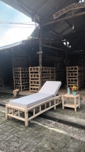 La mejor Rama de madera de teca de lujo, muebles de exterior, piscina de diseñador, tumbona de madera de bambú, tumbona de playa para jardín, hoteles, villas - Product Image 6