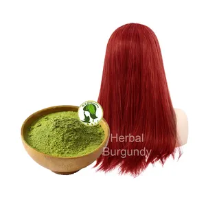 Manufacturer and Exporter of 100% Chemical Free Burgundy Natural Hair Dye for Grey Hair Eco Friendly Hair Color Powder