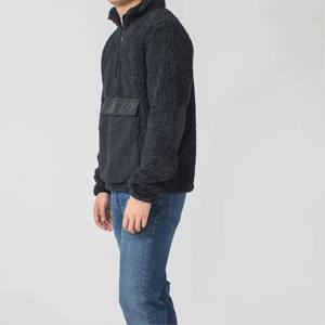 Veste polaire Sherpa Full-Zip avec doublure en peluche-Vêtements d'extérieur élégants et chauds-Parfait pour un usage quotidien et des aventures en plein air - Product Image 6