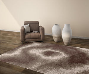 Alfombra de Lana Anudada a Mano de Diseño Moderno y Abstracto, Antideslizante, para Sala de Estar y Dormitorio - Product Image 1