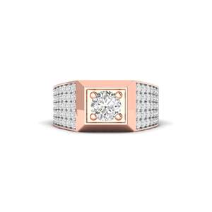 Anillo Solitario de Diamante Corte Redondo Stallion de 1.54 Ct, Color F, Claridad VS, Diamante Cultivado en Laboratorio en Oro de 14K para Compromiso o Fiestas - Product Image 5