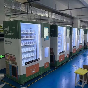 Hot Selling 24 Hours Large Capacity Automatic Combo Snacks Drinks Food Vending Machine UVend Light Sanitization Auto Clean - Product Image 4