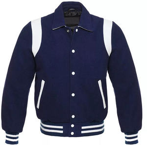 Nouvelles vestes d'hiver élégantes, veste universitaire OEM personnalisée pour hommes, fabricant, top tendance, vente en gros de vestes en laine pour hommes - Product Image 1