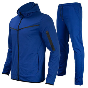 Chándales Transpirable Ropa deportiva personalizada Gimnasio Fitness Tech Fleece Chándales de entrenamiento Hombres Conjunto de dos piezas Traje de jogging para hombres - Product Image 6