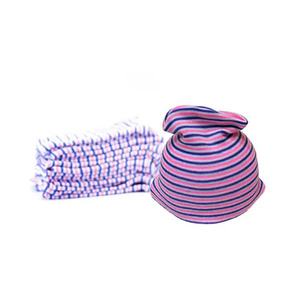 Cómodo y bonito gorro para bebés para niños y niñas Agradable y seguro con un hermoso patrón liso - Product Image 2