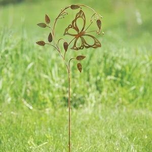 Bâton de jardin en fer pour soutenir les plantes dans le jardin de pelouse à la maison et l'aménagement paysager extérieur configuration décorative - Product Image 1