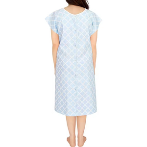 Robes d'hôpital pour femmes et hommes, en coton tricoté, qualité supérieure, personnalisées, pour patients - Product Image 2