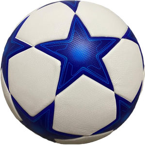 Fabricant de ballons de sport personnalisés en cuir écologique de haute qualité cousus en PVC PU Taille 5 Ballon de football de match officiel - Product Image 5