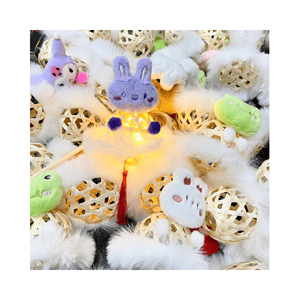 โคมไฟรูปสัตว์น่ารักมาแรงสำหรับเทศกาลกลางฤดูใบไม้ร่วงโคมไฟรูปแบบพกพาพกพาทำจากไม้ไผ่สำหรับเป็นของที่ระลึกสำหรับเด็ก - Product Image 6