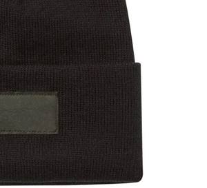 Nouveau bonnet à revers pour homme cousu, logo/couleurs personnalisés, jacquard anti-rides, qualité supérieure, bonnet à revers pour homme avec prix de gros - Product Image 5