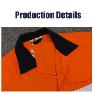 Uniformes de Trabajo Personalizados Unisex para Soldadores, Resistentes al Calor y al Fuego, de Poliéster de Alta Visibilidad, Gruesos y Duraderos - Product Image 2