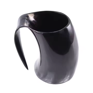 Tasses élégantes en corne pour une touche luxueuse par l'artisanat du croissant - Product Image 3