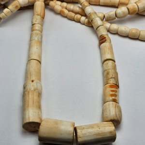 Perles rondes en os naturel polies de haute qualité, fabrication de bijoux durables, fabrication de colliers, fabrication de bracelets, fournitures artisanales, AZ ENTERPRISES - Product Image 2