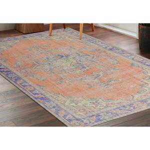 Alfombra Turca Vintage de Chenilla: Decoración con Estilo Rústico, Alfombra Estampada - Product Image 3