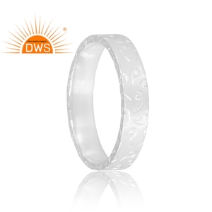 Latest Design 925 Sterling Silver Band <b>Ring</b> For Women Custom Jewelry Manufacturer <b>Dainty</b> Collection - Product Image 2