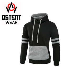 Sudaderas con capucha Rojas extragrandes de algodón 100% hechas a medida al por mayor para hombres y mujeres, sudaderas de invierno de alta calidad a bajo precio - Product Image 5