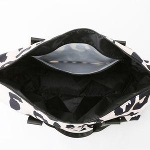 Bolsa de gimnasio de lona con logotipo personalizado, multifuncional, ligera, de nailon, de alta calidad, impermeable, de moda, con cierre de cremallera - Product Image 4