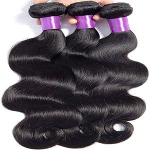 Extensions de cheveux naturels indiens vierges non traités Remy Super Double Drawn à cuticules alignées pour tissage à la machine en gros - Product Image 1