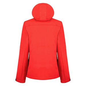Vêtements d'hiver classiques femmes coupe-vent Softshell veste à glissière en gros respirant lourd vêtements d'extérieur coupe moderne veste - Product Image 2