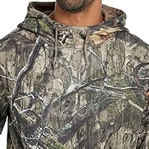 Veste de chasse d'hiver pour hommes et femmes avec technologie Cordura respirante, coupe-vent, imperméable, vêtements d'extérieur, motif uni en solde - Product Image 3