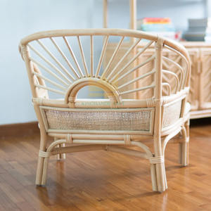 El mejor precio de Hope 100% ratán/mimbre amanecer lectura sillón cojín diseño moderno para Comedor Cocina decoración de alta calidad habitación - Product Image 2