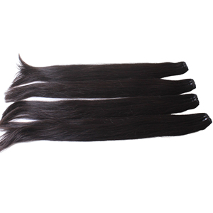 Wholesale Vietnamese Virgin Human Hair <b>Extensions</b> Machine Double Weft Super Double Drawn Customized Packaging - Product Image 5