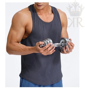 Chaleco deportivo de verano para hombre, sin mangas, ropa deportiva de secado rápido, camiseta sin mangas para maratón, camiseta inferior para montar al aire libre, camiseta de lucha libre - Product Image 2