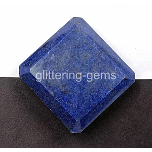 Zafiro Azul Africano Natural de Calidad AAA+ de 531 Ct, Corte Esmeralda, Certificado IGL, Gema Suelta SC, Gem218 - Product Image 1