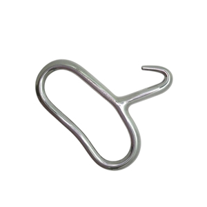 PAKDEN INDUSTRY PI-OHH-0008 robuste en acier inoxydable réutilisable durable crochet obstétrique poignée haute Instruments vétérinaires - Product Image 6