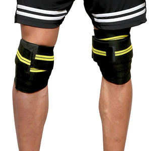 Rodilleras de alta calidad para levantamiento de pesas, rodilleras profesionales de alta resistencia para levantamiento de pesas de cintura elástica alta para gimnasio - Product Image 5