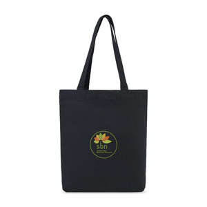 Bolso Tote de Cuero Genuino AWARE con Base de Algodón, Color Sólido, Diseño Liso, Económico, con Detalles de Plástico - Product Image 1