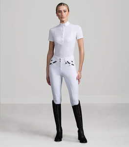 Pantalons d'équitation pour femmes tendance, coupe ajustée, durables, légers, confortables, élégants, pour la compétition en plein air - Product Image 1