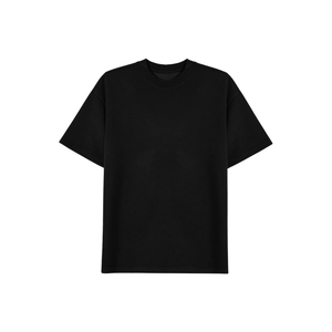 T-shirt pour hommes 100% coton Logo personnalisé Desgin T-shirt graphique Streetwear de haute qualité col rond oversize à épaules tombantes pour hommes - Product Image 2