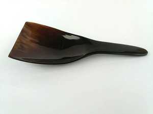 Cuillère à dîner en corne de buffle pour la maison et l'hôtel Nouveaux couverts d'ananas pour le service de thé et la décoration de table de cuisine par l'artisanat en croissant - Product Image 2