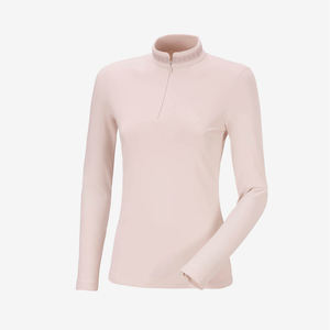 Hauts de base équestres pour femmes 2026 à manches longues et demi-zip, haut de gamme, anti-humidité, pour le confort en équitation - Product Image 6