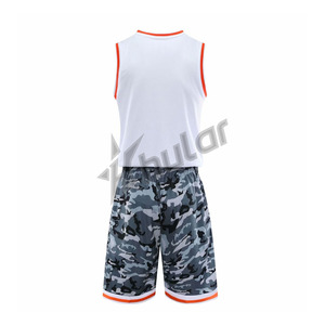 Conjuntos de camisetas de baloncesto de verano transpirables de alta calidad personalizados de talla grande nuevo diseño bordado gratuito impresión por sublimación 100% - Product Image 4