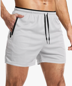 Shorts en maille pour hommes en gros, séchage rapide, respirant, vêtements de sport actifs, nylon, polyester, sport, salle de sport, exportation Bangladesh - Product Image 6