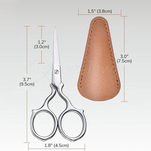 Ciseaux à cuticules pour ongles pour le toilettage professionnel et personnel en acier inoxydable durable - Product Image 5