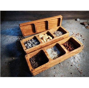 Organisateur d'épices en bois de grande capacité avec plusieurs étagères pour les services de cuisine et de restauration - Product Image 3