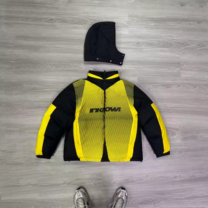 Chaqueta de Plumón de Invierno Personalizada de Alta Calidad con Capucha Desmontable para Hombre, Personalizada de Alta Calidad 2026 - Product Image 5