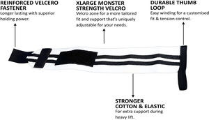 Poignet en néoprène respirant avec logo personnalisé pour la dynamophilie et le soutien d'haltérophilie Service OEM imperméable et confortable - Product Image 5