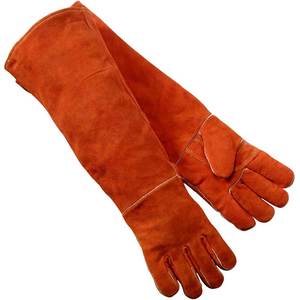 Meilleur gant de soudage réfléchissant la lumière imprimé avec logo personnalisé Qualité d'usure Gants de soudage au look élégant de qualité supérieure - Product Image 1