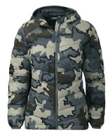 Veste matelassée camouflage imperméable haut de gamme, vente en gros personnalisée, manteau d'hiver chaud pour homme, parka rembourrée à capuche, vêtements d'extérieur